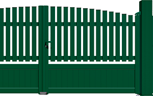 Portail aluminium CT 11