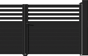 Portail aluminium CT 123